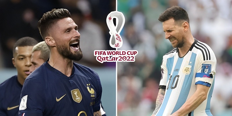 Cặp đấu giữa Argentina vs  Pháp